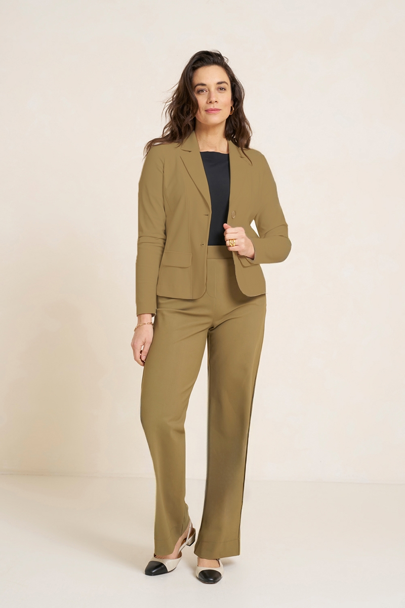 Maarssen flair trousers Earth