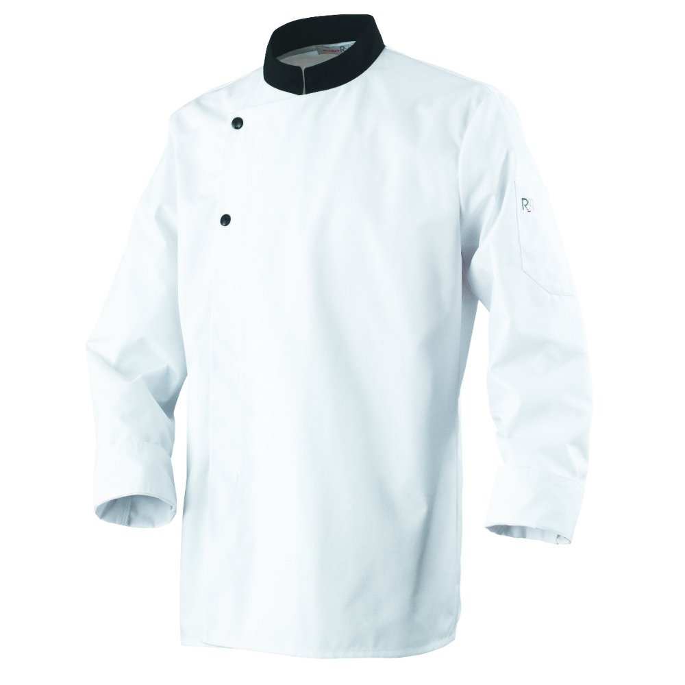 Koksbuis ACADEMIE Unisex Wit-Zwart