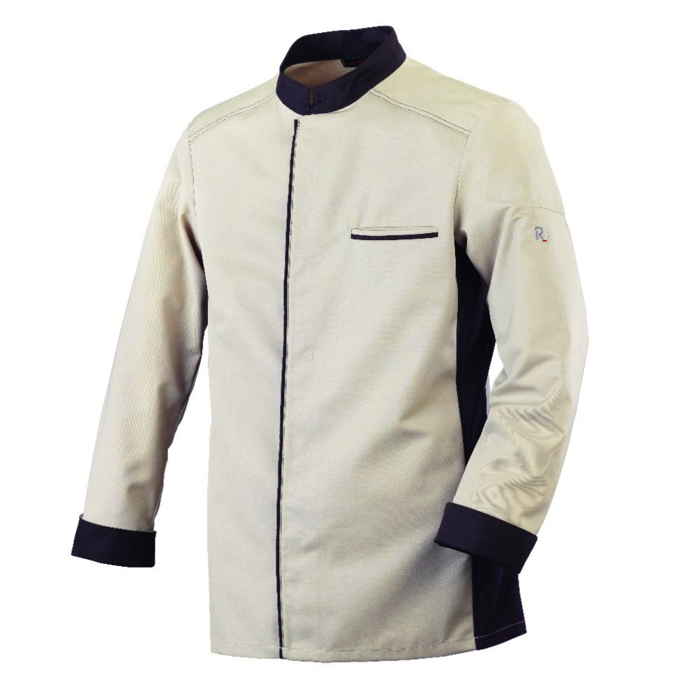 Koksbuis ABAX Unisex Ecru Mocha L/Sleeve