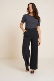 Malden bonded trousers zwart