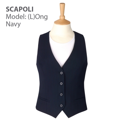 Scapoli, waistcoat-Gilet, Navy