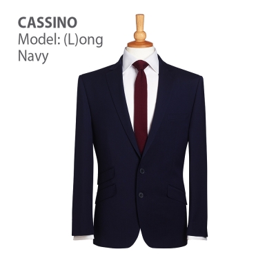 Cassino Slim Fit Jacket, navy