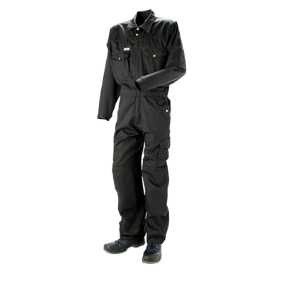 Overall boiler suit Black