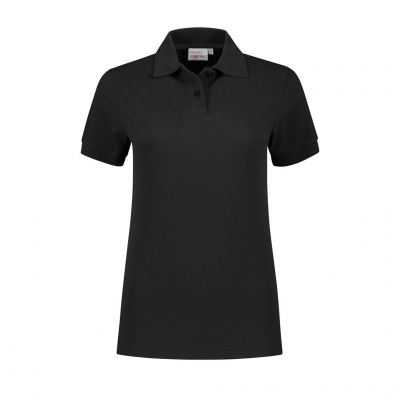 Ladies Poloshirt, 210 gr/m, zwart