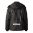 Zip-In Shell Jacket Unisex Black
