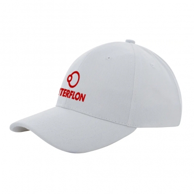 Heavy Brushed cap Wit Logo Interflon