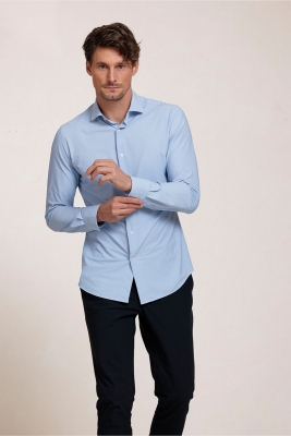 Wassenaar Heren shirt blue